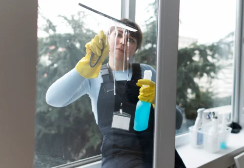 Nettoyage de vitres intérieures et extérieures à Aleu